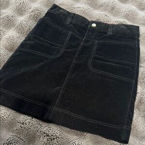 Black velvet utility skirt from Athleta.  EUC - size 2
